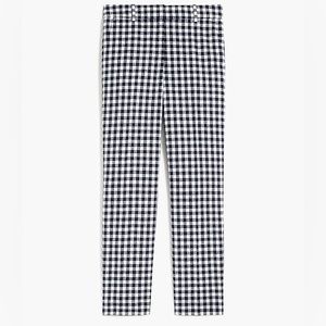 NWOT J. Crew Factory Gingham Cotton-Linen Holland Pant Size 00